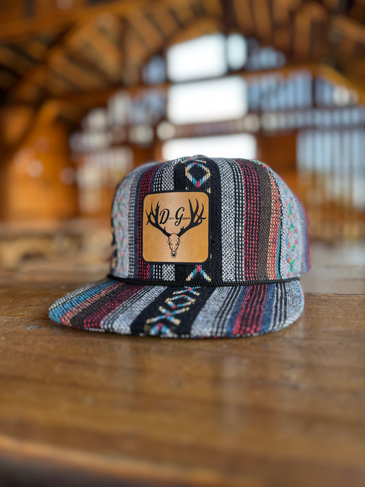 Saddle blanket hat